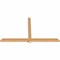 Ekena Millwork Eugene Smooth Timber Gable Bracket, Western Red Cedar, 108"W x 63"H x 3 1/2"D x 5 1/2"F, 14/12 Pitch GBW108X63X0406EUG00SWR - alternate 3